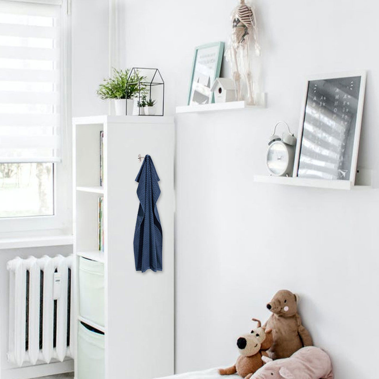 Home Design Bathroom - Набор из 6 металлических крючков из