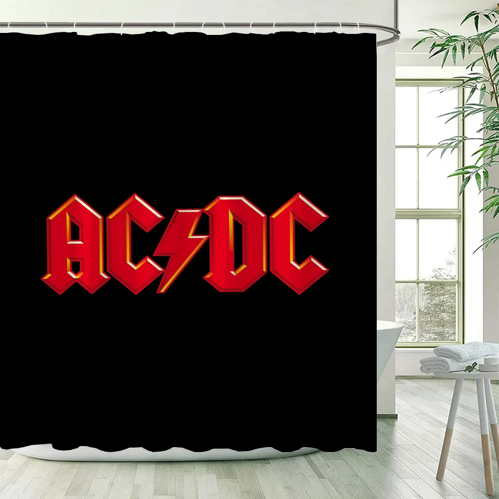 Home Bathroom Partition - Занавеска для душа Rock-ACDC для аксессуаров