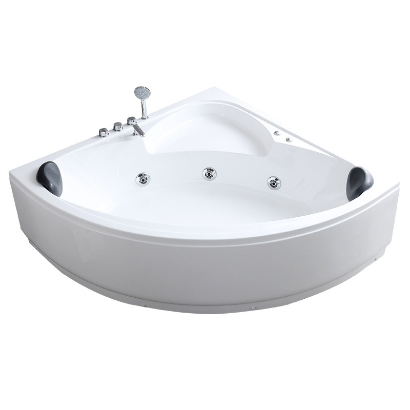 Home Bathroom Jacuzzi - Ванна-джакузи треугольная акриловая отдельностоящая с постоянной