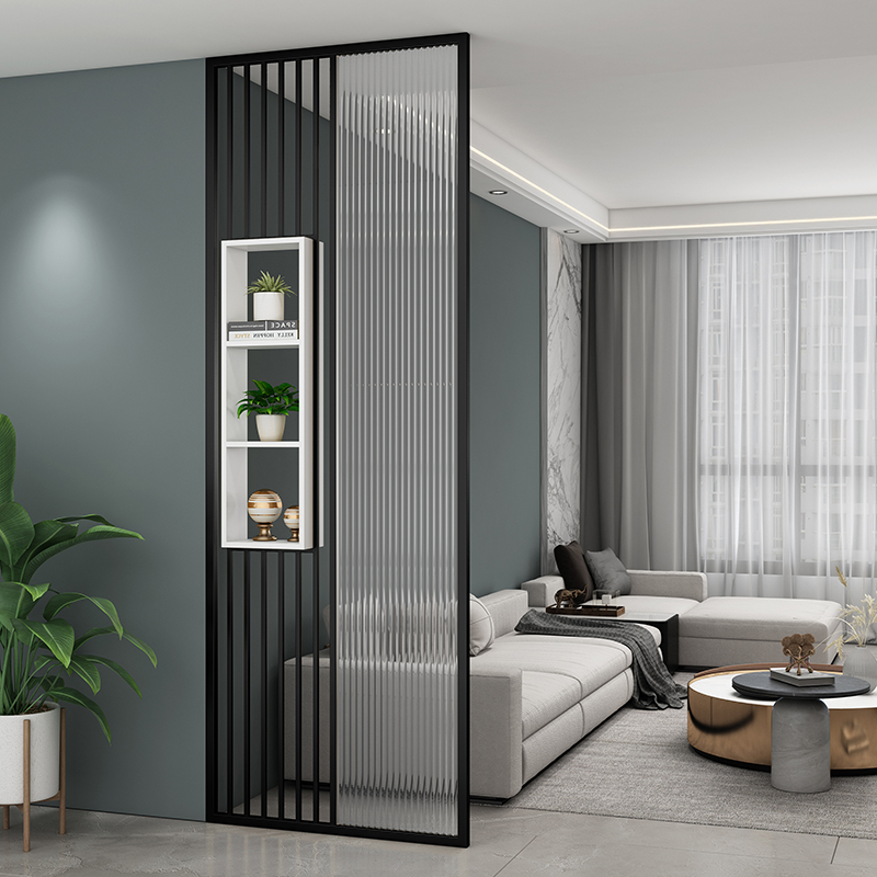 Home Bathroom Partition - Простые современные перегородки из гофрированного закаленного