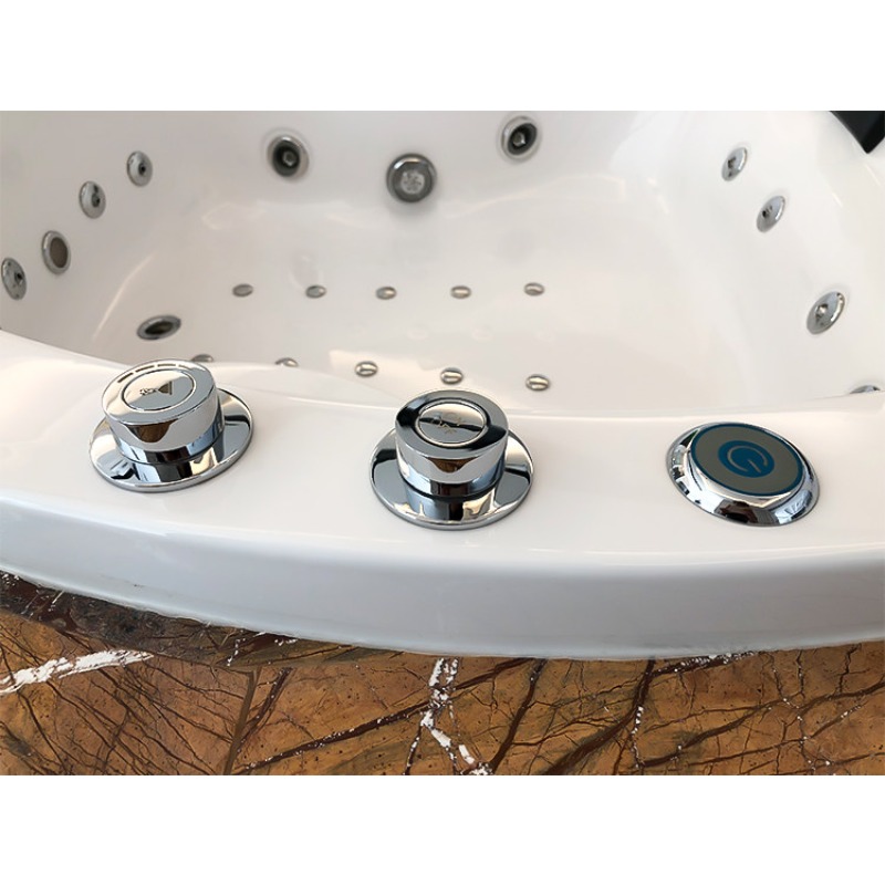 Встраиваемый круглый акриловый – обзор и цена Home Bathroom Jacuzzi