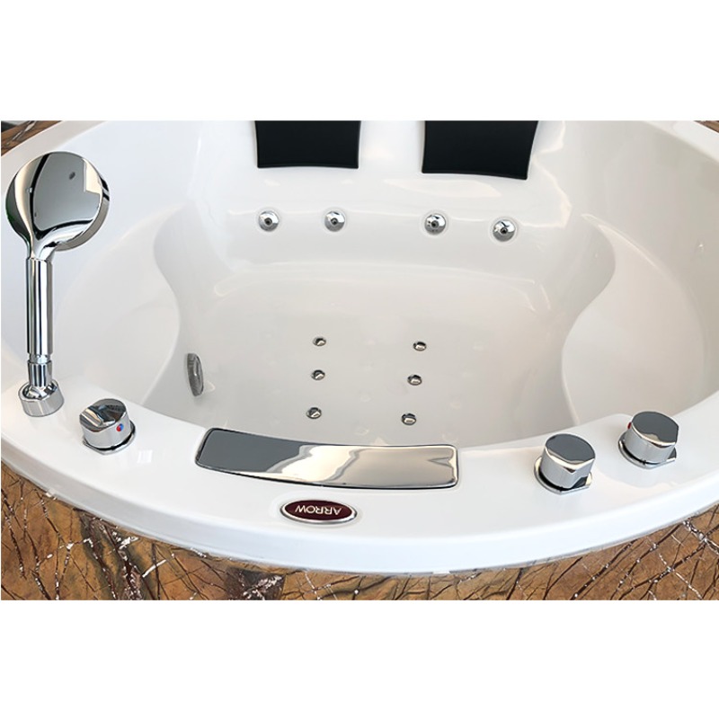 Встраиваемый круглый акриловый – обзор и цена Home Bathroom Jacuzzi