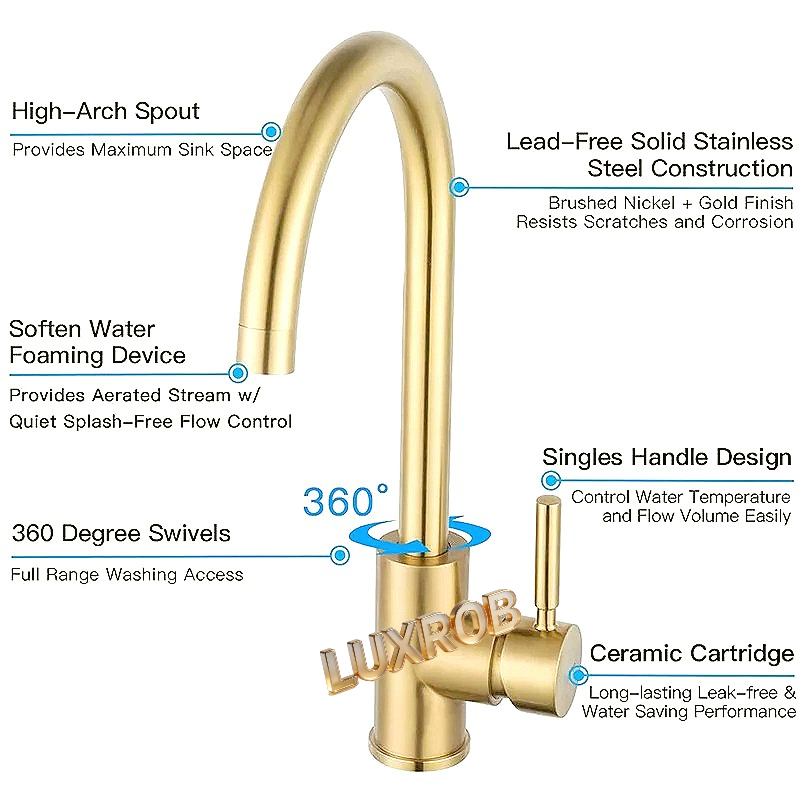 Смеситель из нержавеющей стали – обзор и цена Home Hardware Bathroom Faucets