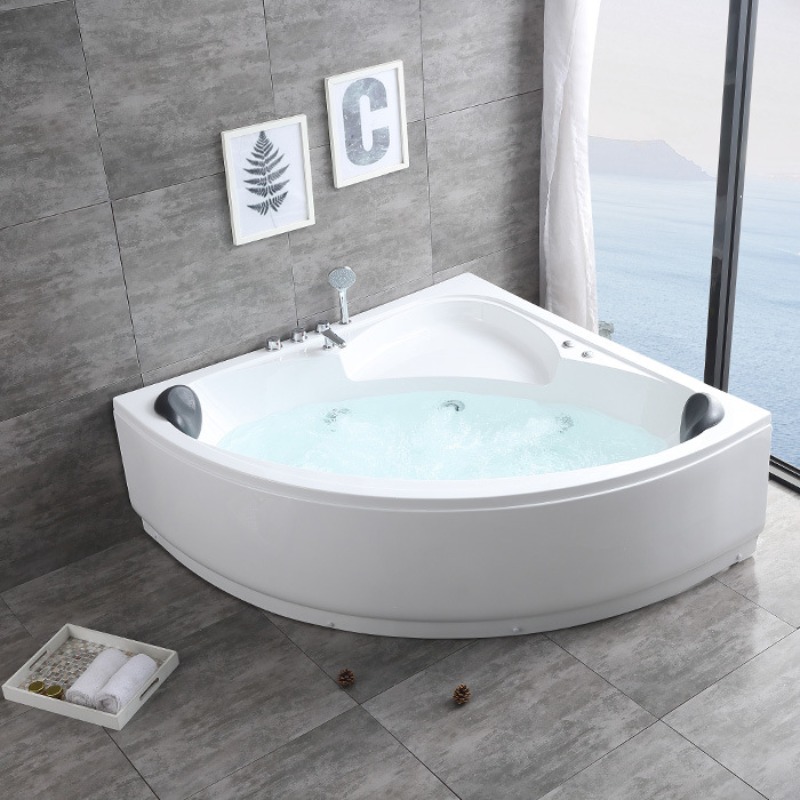 Ванна-джакузи треугольная акри – обзор и цена Home Bathroom Jacuzzi