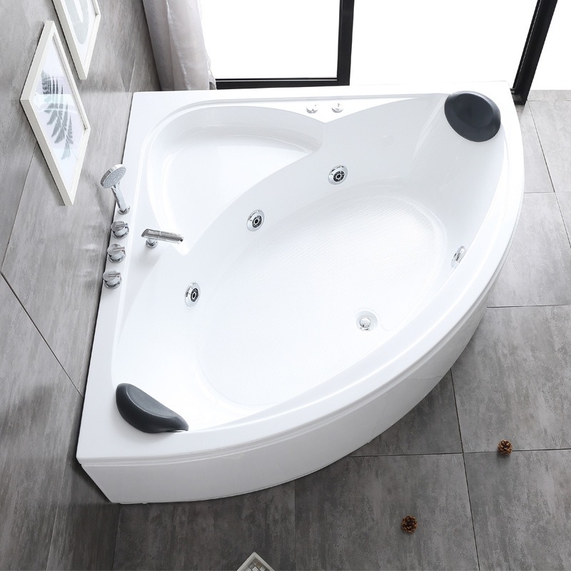 Ванна-джакузи треугольная акри – обзор и цена Home Bathroom Jacuzzi