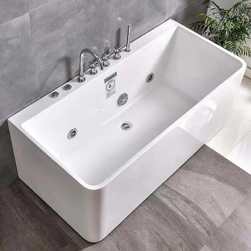 Прямоугольная акриловая ванна- – обзор и цена Home Bathroom Jacuzzi