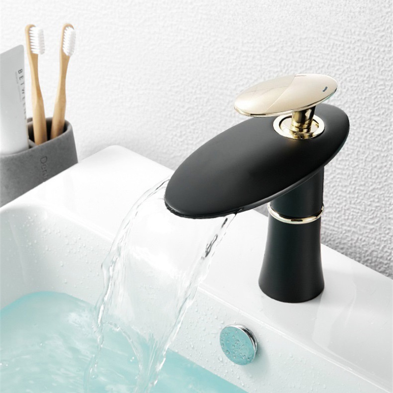 Белый/черный золотой водопадны – обзор и цена Home Hardware Bathroom Faucets