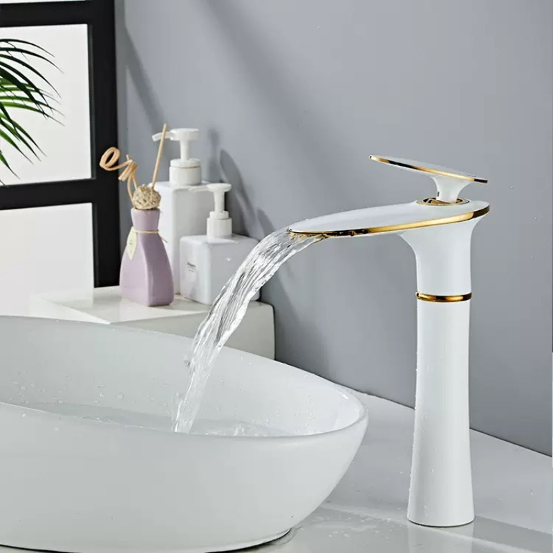 Белый/черный золотой водопадны – обзор и цена Home Hardware Bathroom Faucets