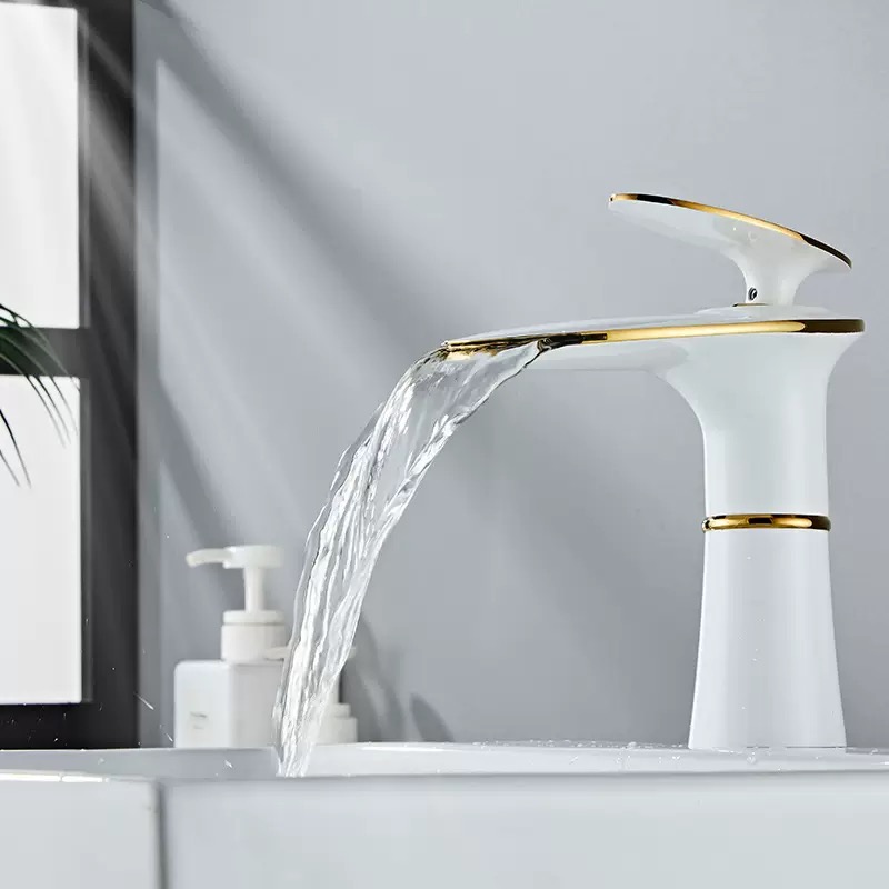Белый/черный золотой водопадны – обзор и цена Home Hardware Bathroom Faucets