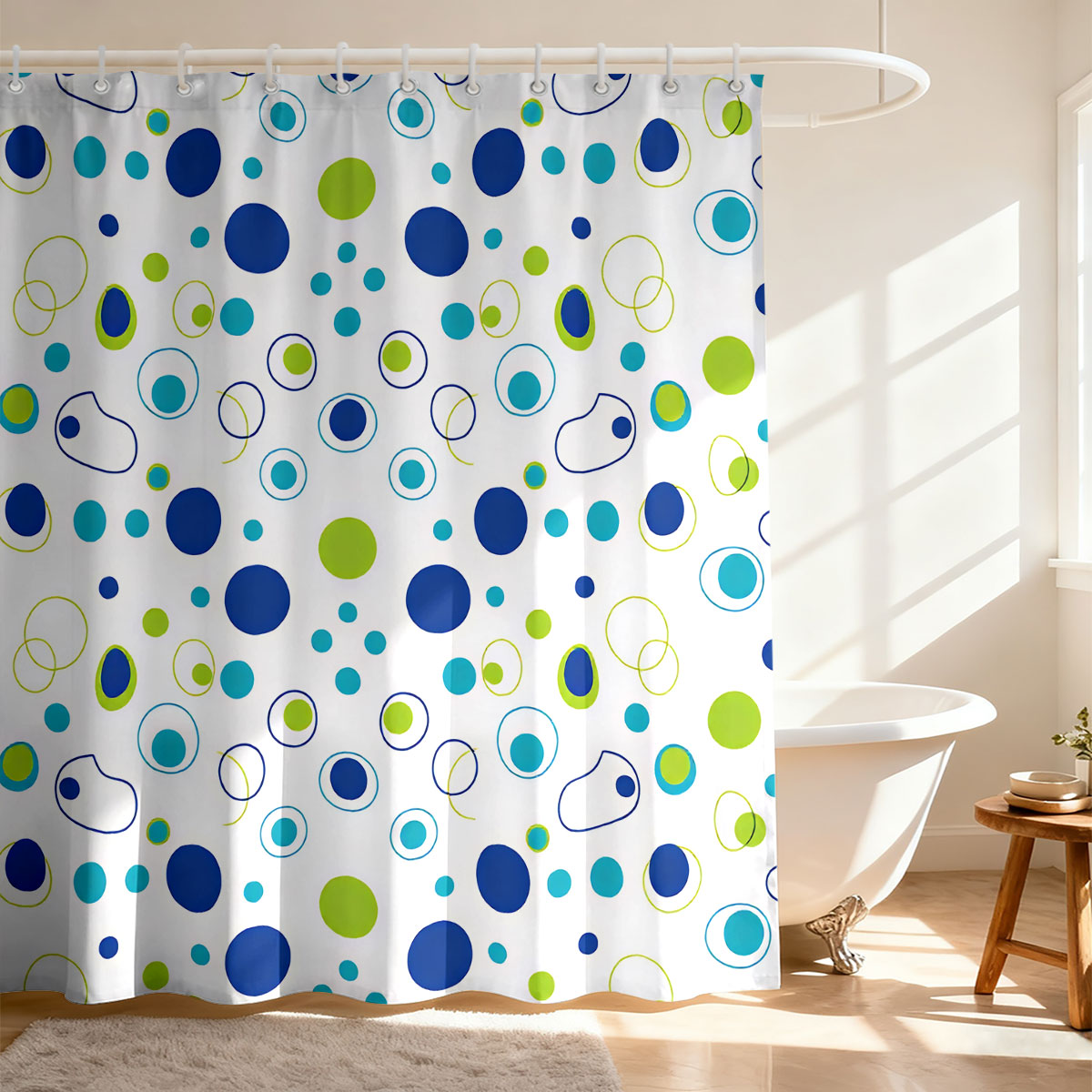 1 шт. Цветная шторка для душа  – обзор и цена Home Bathroom Partition