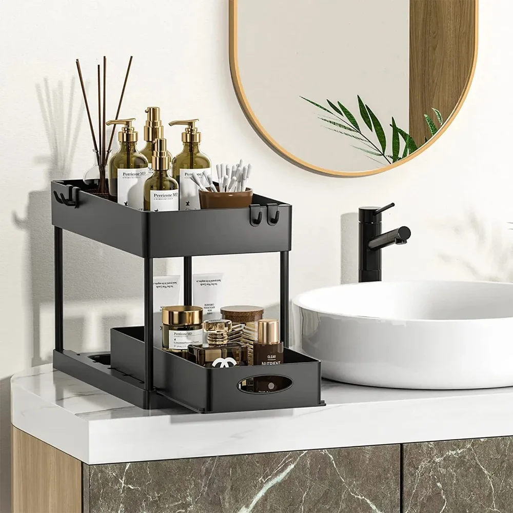 2-уровневая выдвижная корзина  – обзор и цена Home Bathroom Sink